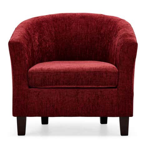Maxwell Raspberry Tub Chair