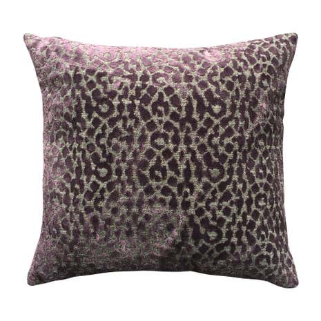 5A Fifth Avenue Plum Bergen Animal Print Cushion