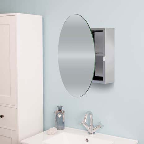 Severn Circular Sliding Door Cabinet