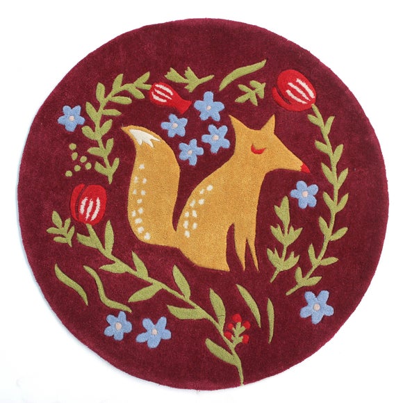 Woodland Fox Rug