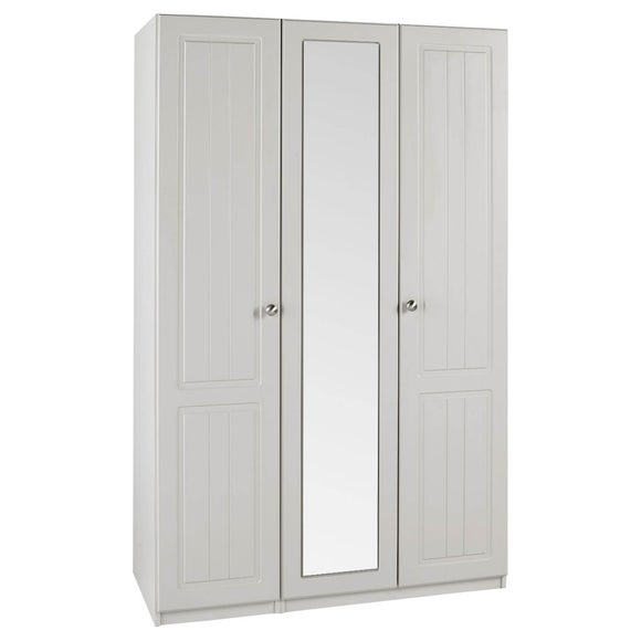 Calando Triple Mirrored Wardrobe
