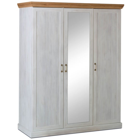 Devonshire Triple Mirrored Wardrobe