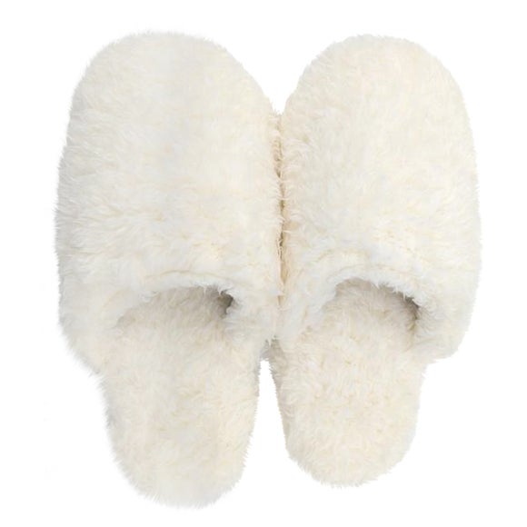 Teddy Bear Cream Slippers