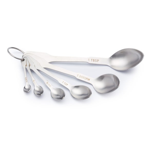 Paul Hollywood Set of 6 Stainless Steel Measuring Spoons