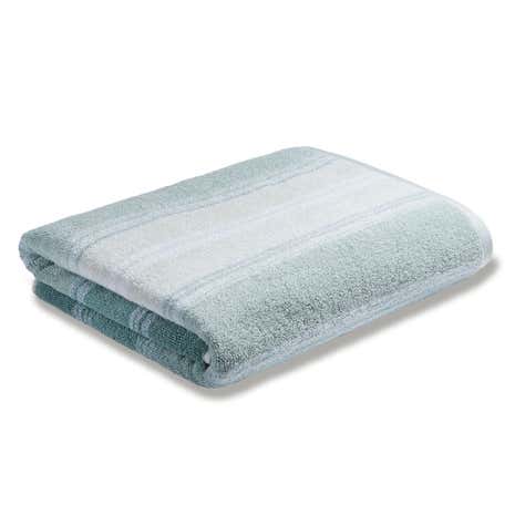 Bianca Cotton Seafoam Ombre Stripe Towel