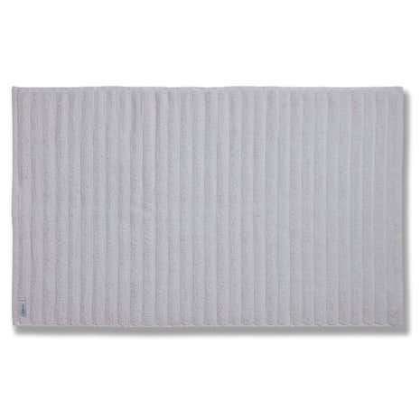 Bianca Cotton Cream Ribbed Bath Mat