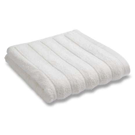 Bianca Cotton Cream Ribbed Set of 2 Face Cloths