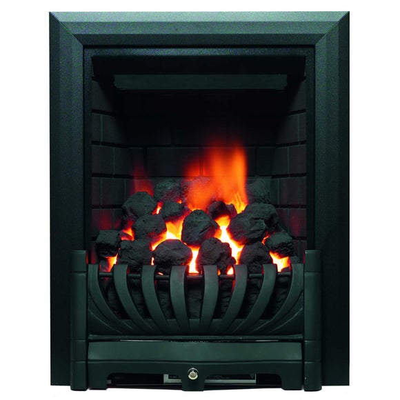 Avantgarde Black Deepline Inset Gas Fire
