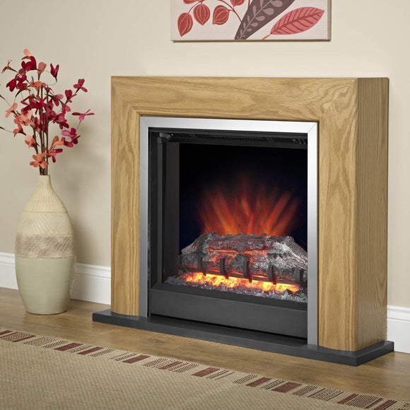 Devonshire Natural Oak Electric Suite