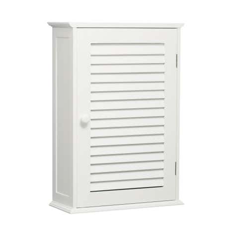 Portland White Single Wall Cabinet