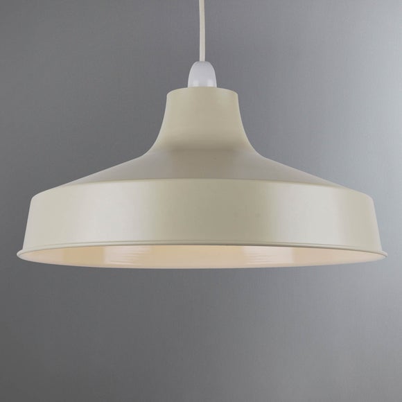 Cream Oversized Galley Pendant