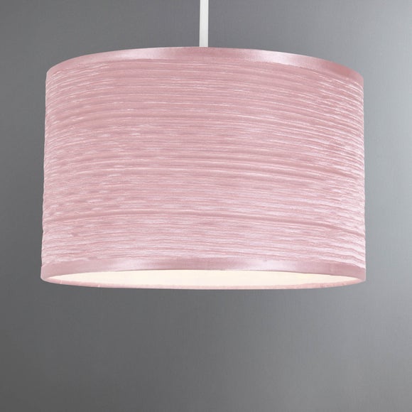 Blush Pink Ripple Shade