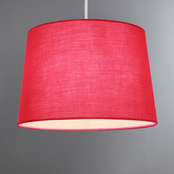 Ruby Magenta Drum Shade