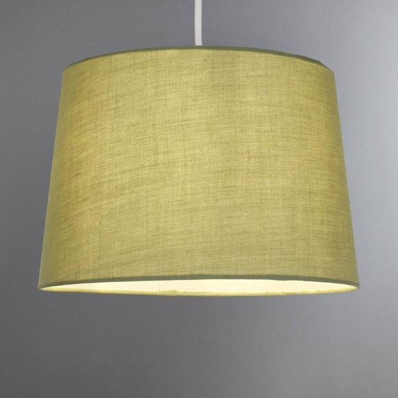 Ruby Forest Green Drum Shade