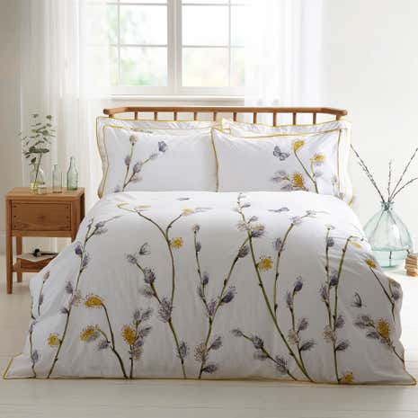 Harris Hatherly By Jane Abbott Willow Digitally Printed 100 Harris Hatherly By Jane Abbott Willow Digitally Printed 100 Cotton Duvet Cover And Pillowcase