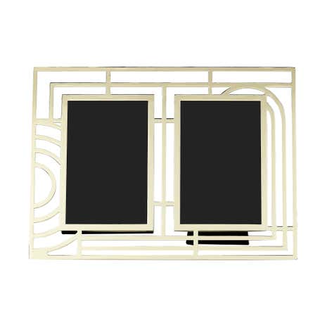 5A Fifth Avenue Gold Multi Aperture Frame