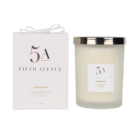 5A Fifth Avenue White Sandalwood Candle
