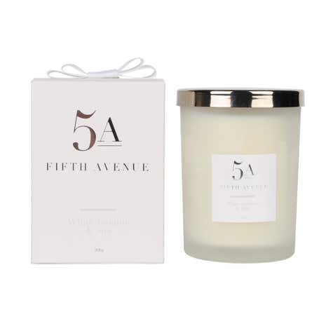 5A Fifth Avenue Jasmine and Silk Candle