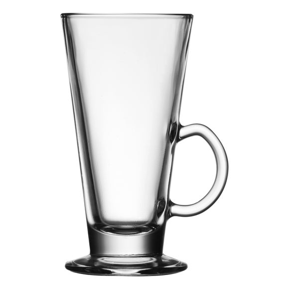 Latte Glass 10oz Clear