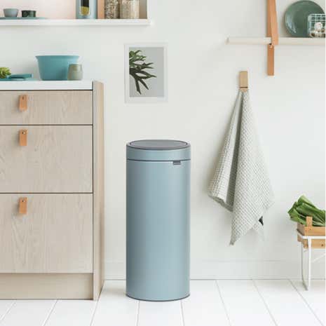 Brabantia Touch 30 Litre Metallic Mint Bin