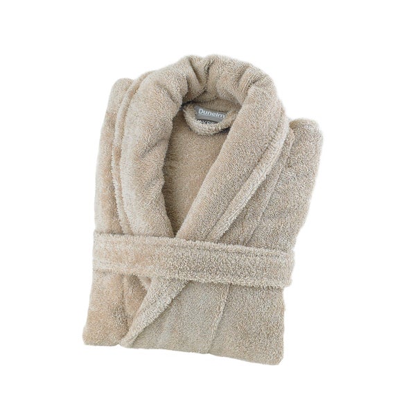 Egyptian Cotton Cappuccino Dressing Gown