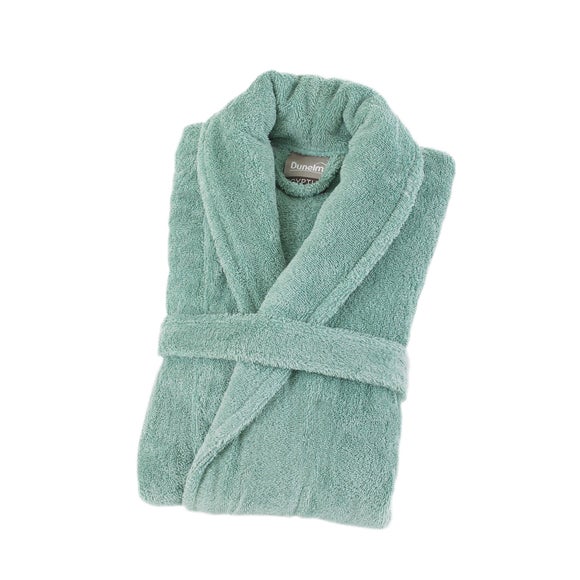 Egyptian Cotton Sea Foam Dressing Gown