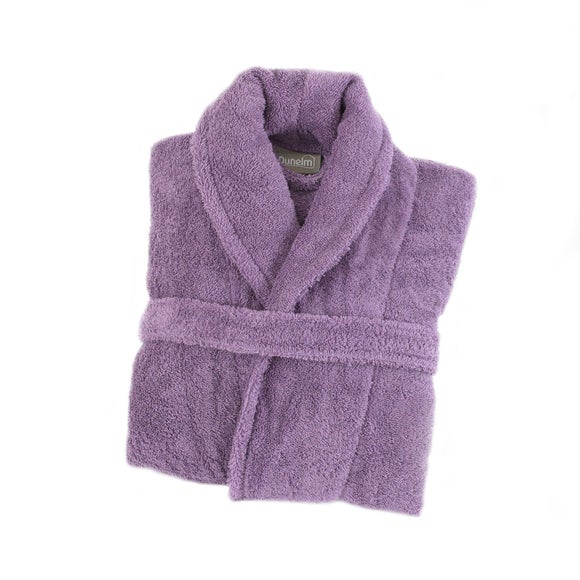 Egyptian Cotton Lavender Dressing Gown