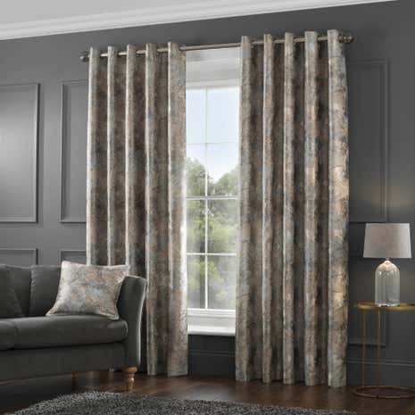5A Fifth Avenue Serenity Lined Eyelet Curtains