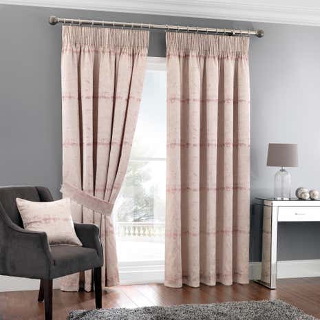 5A Fifth Avenue Thalia Natural Pencil Pleat Curtains