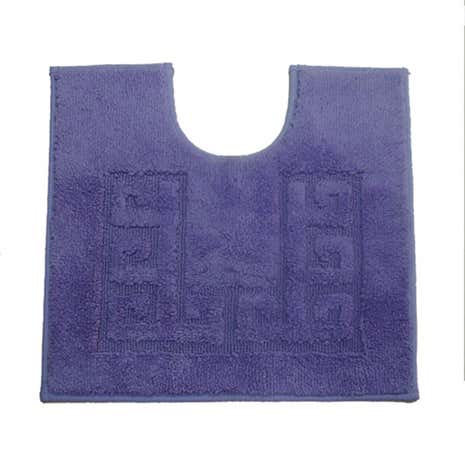 Luxury Cotton Non-Slip Plain Pedestal Mat