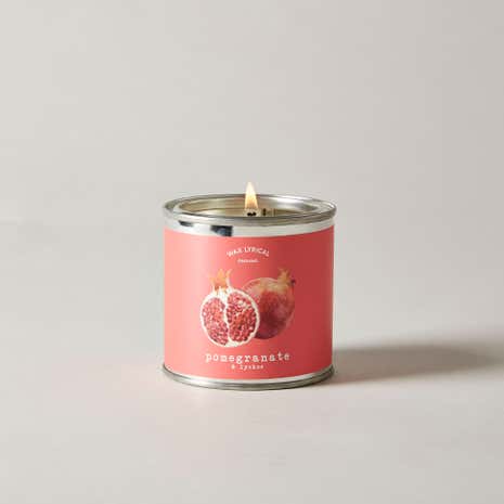 Wax Lyrical Superscents Collection Pomegranate and Lychee Tin Candle