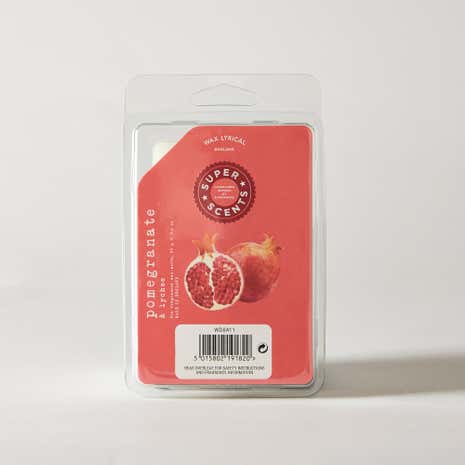 Wax Lyrical Superscents Collection Pomegranate and Lychee Wax Melts