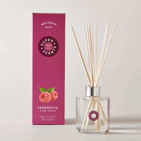 Wax Lyrical Superscents Collection Raspberry and Goji Berries 200ml Reed Diffuser