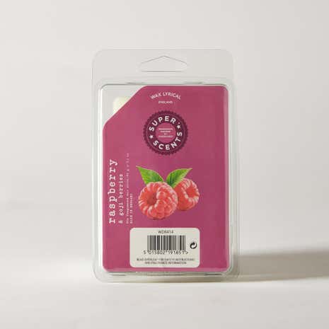 Wax Lyrical Superscents Collection Raspberry and Goji Berries Wax Melts