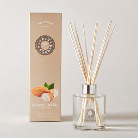 Wax Lyrical Superscents Collection Almond Milk 200ml Reed Diffuser