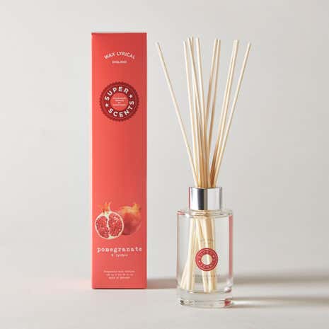 Wax Lyrical Superscents Collection Pomegranite Lychee 100ml Reed Diffuser