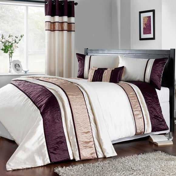 Manhattan Plum Bed Linen Collection