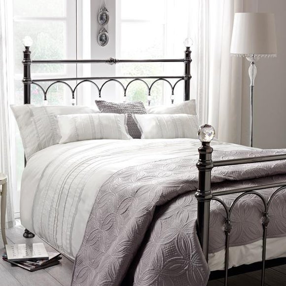 Evangeline White Bed Linen Collection