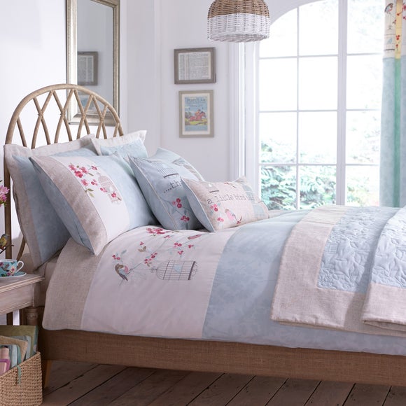 Evelyn Duck Egg Bed Linen Collection