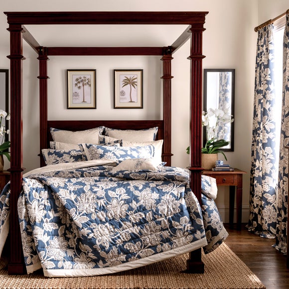 Dorma Samira Blue Bed Linen Collection