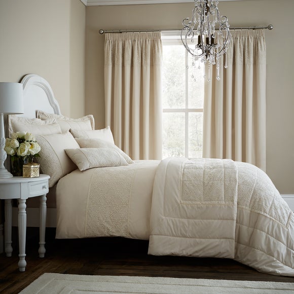 Antique Lace Cream Bed Linen Collection