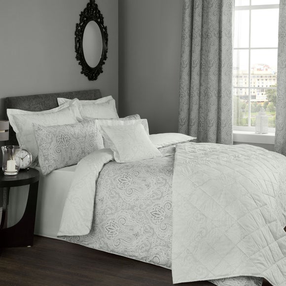 India Grey Bed Linen Collection