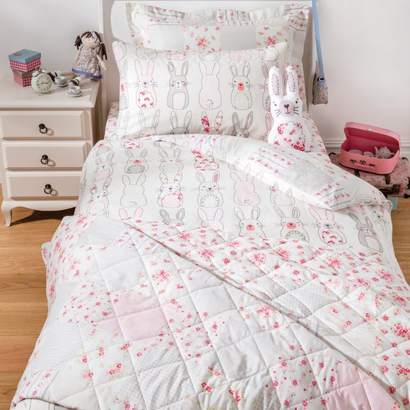 Katy Rabbit Pink Bed Linen Collection