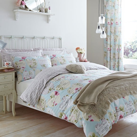Melody Duck Egg Bed Linen Collection