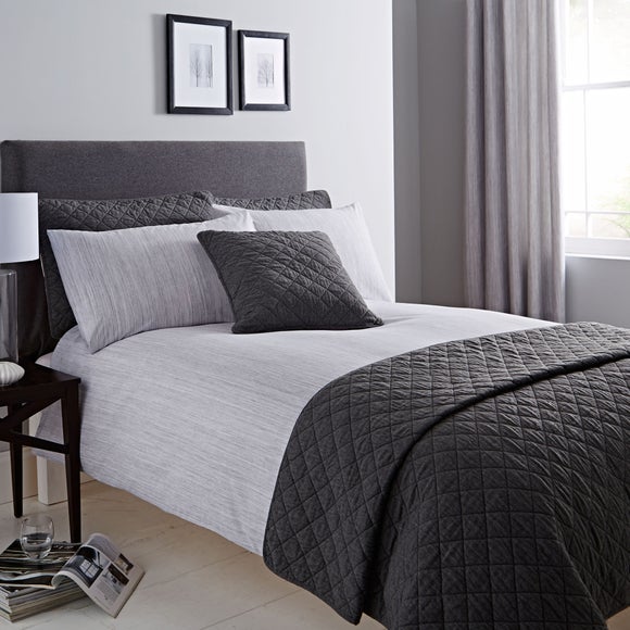Jasper Grey Bed Linen Collection