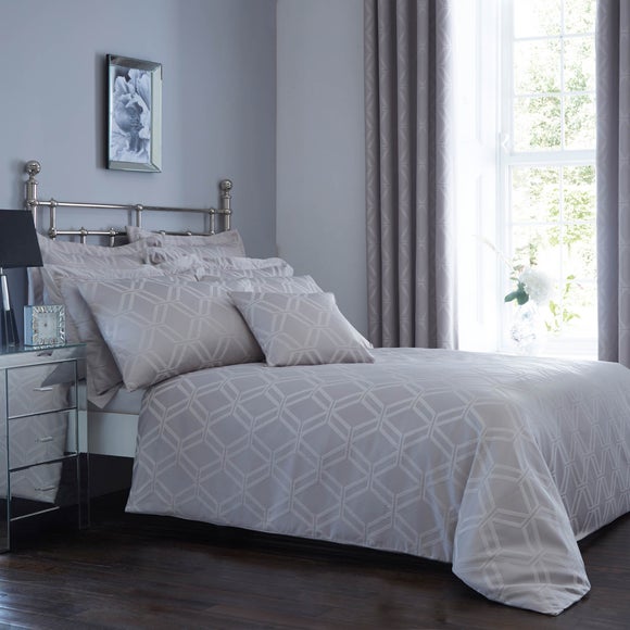 Geo Jacquard Bed Linen Collection