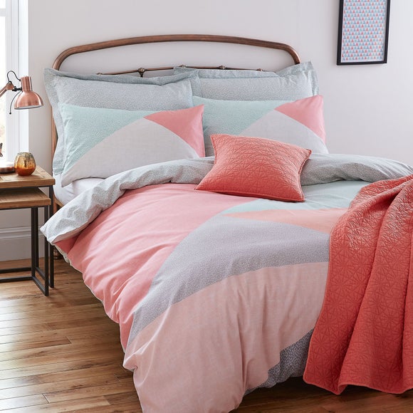 Elements Colour Block Bed Linen Collection