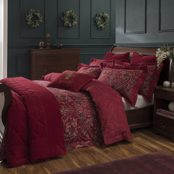 Dorma Marianna Red Bed Linen Collection