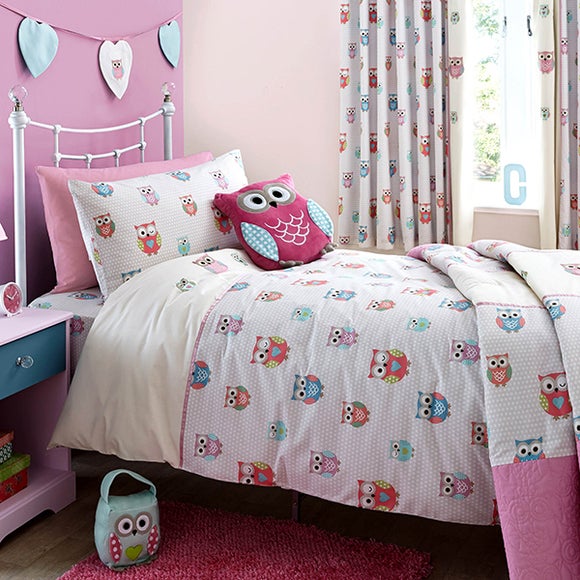 Pretty Owls Bed Linen Collection