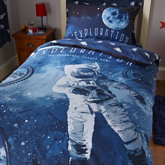 Space Navy Bed Linen Collection